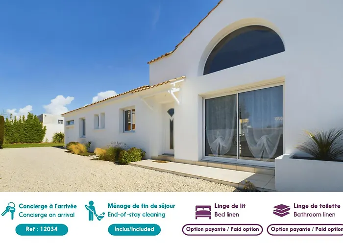 Ferienhaus Maison Pour 8 Avec Jardin A 600m De La *